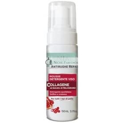 Clinians Anti-Aging Reparierende Gesichtsreinigungsmousse mit Granatapfelextrakt für Alle Hauttypen, 150ml