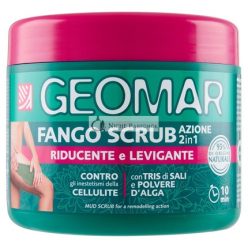   GEOMAR Iszap Radír 2 az 1-ben, a cellulit tökéletesítésére, 600g