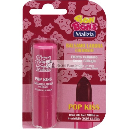 Malizia Pop Kiss Cseresznye Ízű Ajkápoló Balzsam 3ml