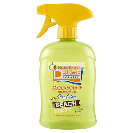 DELICE SOLAIRE Bronze Solarwasser Piña Colada, 500ml