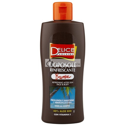 Delice Solaire Erfrischendes Bräunen mit Aloe Vera und Vitamin E, 200 ml