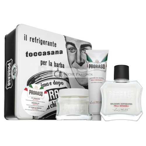 Proraso Geschenkset Vintage Selection Beard Care Sensitive Kit 100 ml + 100 ml + 150 ml