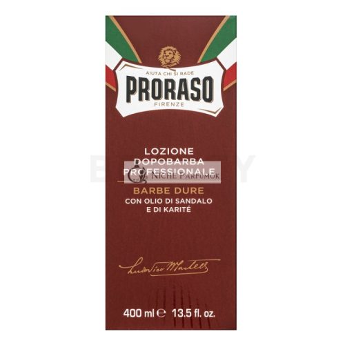 Proraso Nyugtató borotválkozás utáni balzsam Moisturizing And Nourishing After Shave Lotion 400 ml