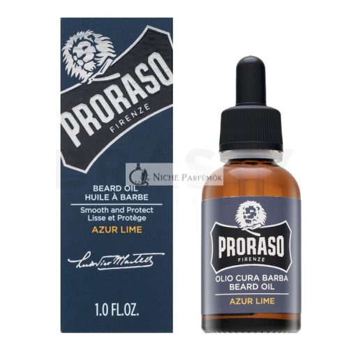 Proraso Azur Lime Beard Oil olaj szakállra 30 ml