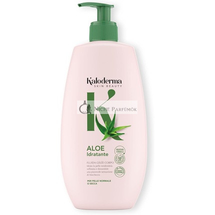 Kaloderma Hidratáló Gél Aloe Normál vagy Kombinált Bőrre, 400ml