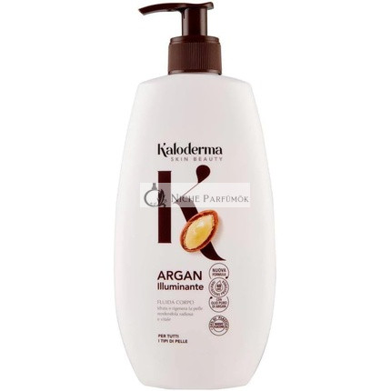 Kaloderma Argan Shine Testápoló Minden Bőrtípusra, 400ml