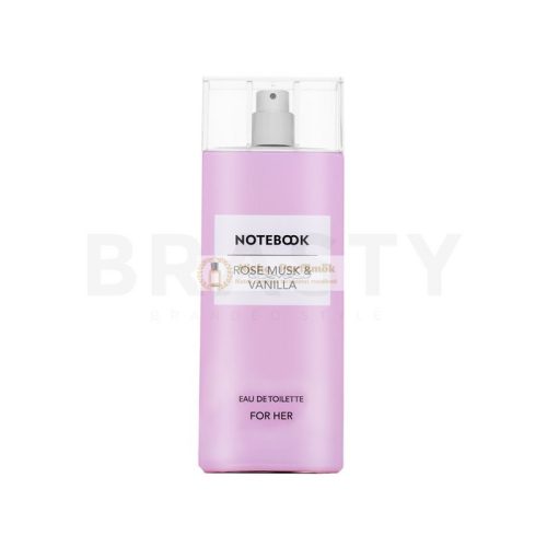 Aquolina Notebook - Rose Musk & Vanilla Eau de Toilette nőknek 100 ml