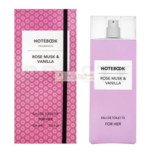 Aquolina Notebook - Rose Musk & Vanilla Eau de Toilette für Damen 100 ml