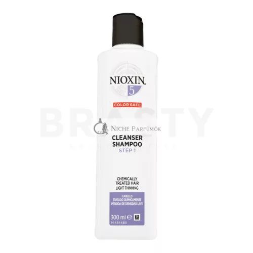 Nioxin System 5 Cleanser Shampoo Shampoo für chemisch behandeltes Haar 300 ml