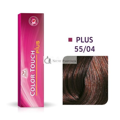 Wella Professionals Color Touch Plus Professionelle demi-permanente Haarfarbe 55/04 60 ml