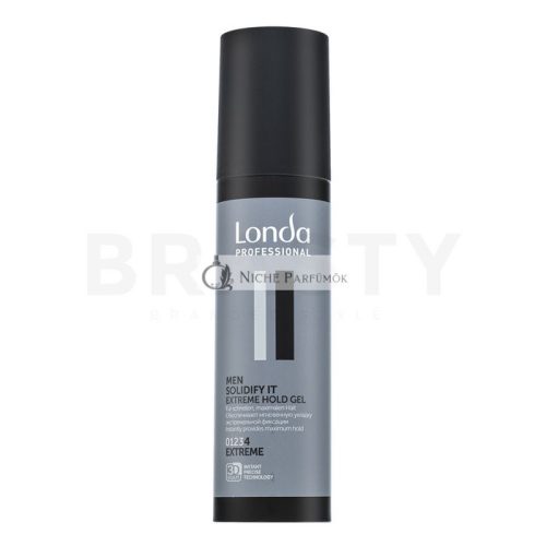 Londa Professional Men Solidify It Extreme Hold Gel hajzselé extra erős fixálásért 100 ml