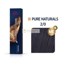   Wella Professionals Koleston Perfect Me+ Pure Naturals professzionális permanens hajszín 2/0 60 ml