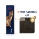 Wella Professionals Koleston Perfect Me+ Pure Naturals Professionelle permanente Haarfarbe 4/0 60 ml