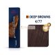 Wella Professionals Koleston Perfect Me+ Deep Browns Professionelle permanente Haarfarbe 4/77 60 ml