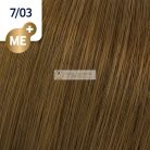 Wella Professionals Koleston Perfect Me+ Pure Naturals Professionelle permanente Haarfarbe 7/03 60 ml