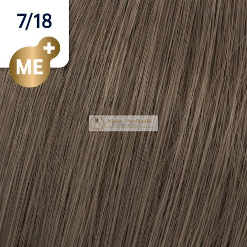 Wella Professionals Koleston Perfect Me+ Rich Naturals professzionális permanens hajszín 7/18 60 ml