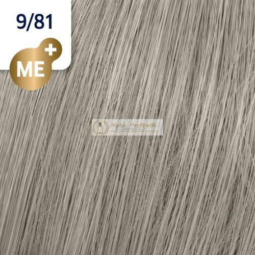 Wella Professionals Koleston Perfect Me+ Rich Naturals professzionális permanens hajszín 9/81 60 ml