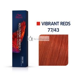   Wella Professionals Koleston Perfect Me Vibrant Reds professzionális permanens hajszín 77/43 60 ml