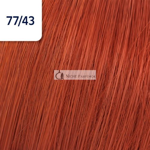 Wella Professionals Koleston Perfect Me Vibrant Reds professzionális permanens hajszín 77/43 60 ml