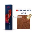 Wella Professionals Koleston Perfect Me+ Vibrant Reds Professionelle permanente Haarfarbe 6/34 60 ml