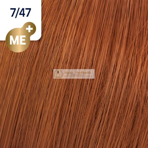Wella Professionals Koleston Perfect Me+ Vibrant Reds professzionális permanens hajszín 7/47 60 ml