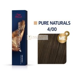   Wella Professionals Koleston Perfect Me+ Pure Naturals professzionális permanens hajszín 4/00 60 ml