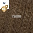 Wella Professionals Koleston Perfect Me+ Rich Naturals Professionelle permanente Haarfarbe 6/1 60 ml