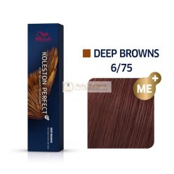   Wella Professionals Koleston Perfect Me+ Deep Browns professzionális permanens hajszín 6/75 60 ml