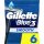 Gillette Blue3 Smooth Einweg-Rasierer für Männer 3 Klingen 40° schwenkbarer Kopf ComfortGel-Technologie