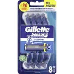 Gillette Sensor3 Comfort Eldobható Borotva
