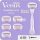 Gillette Venus Comfortglide Breeze Damenrasierer mit 1 Griff und 6 Nachfüllungen