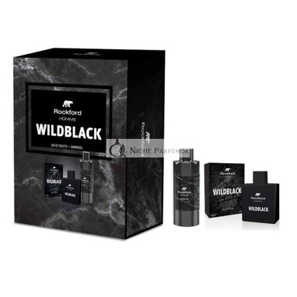 Rockford Férfi Wildblack Ajándékcsomag EDT 100ml és Tusfürdő 250ml