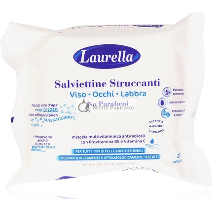 Laurella Hidratáló Sminklemosó Wipes