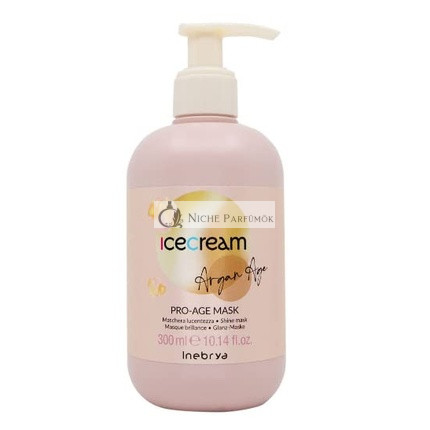 Inebrya Ice Cream Argan Age Pro Age Maske Glanz, 300ml