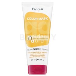   Fanola Color Mask ernährende Maske mit Farbpigmenten für Wiederbelebung der Farbe Golden Aura 200 ml