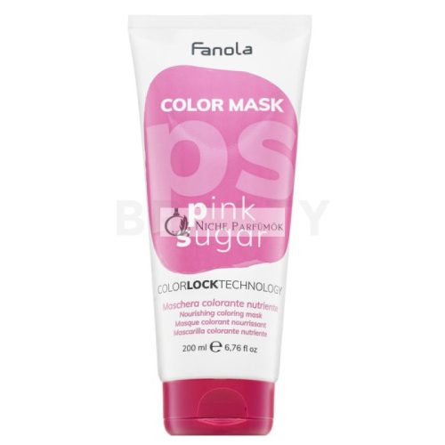 Fanola Color Mask ernährende Maske mit Farbpigmenten für Wiederbelebung der Farbe Pink Sugar 200 ml