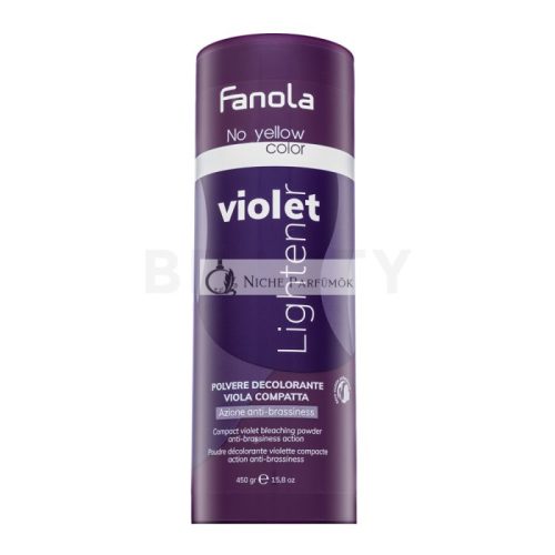 Fanola No Yellow Color Compact Violet Bleaching Powder Puder zur Haaraufhellung 450 g