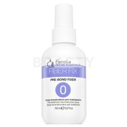   Fanola Fiber Fix Pre-Bond Fixer No.0 erősítő öblítés nélküli spray festett hajra 150 ml