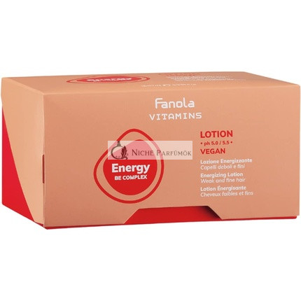 Fanola Vitaminok Energia B-Komplex Lotion 10ml x 12 - Energizáló Lotion