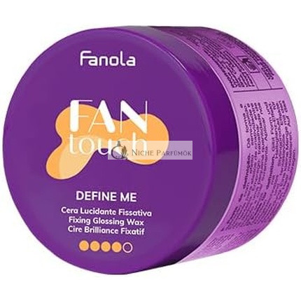 Fanola Fantouch Rögzítő Fényes Wax 100ml Hajápoló Termék