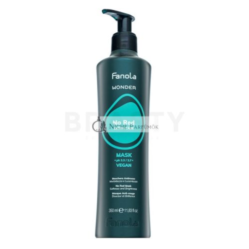 Fanola Wonder No Red Extra Care Mask neutralisierende Haarmaske für dunkles Haar 350 ml