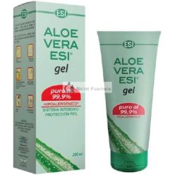   ESI Aloe Vera Gél 100% Tiszta Hidratáló és Tápláló Gél a Bőrnek, 200ml