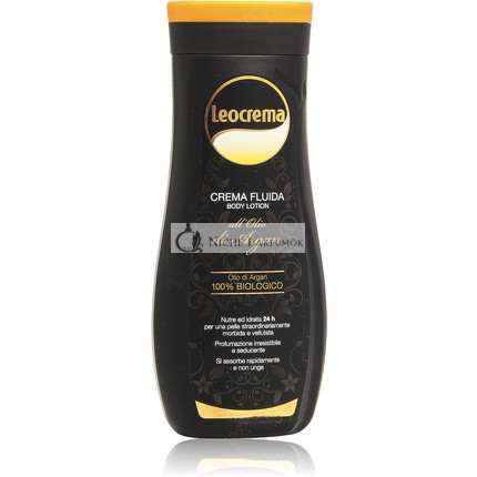 Organikus Argan Olaj Krém-Folyadék a Test számára 24 órás Hidratálás