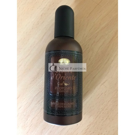 Tesori d'Oriente Guajaco Wood és Fekete Bors Parfüm, 100ml