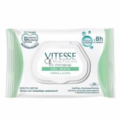   Vitesse Tri-Mineral Make-up Entferner Tücher für Mischhaut 25 Stück