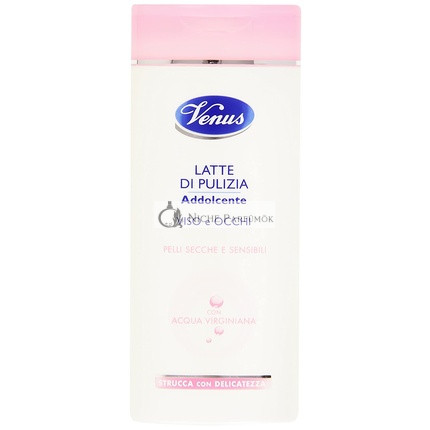 Venus Puhító Tisztító Tej Arcra és Szemre Száraz és Érzékeny Bőrre, 200ml