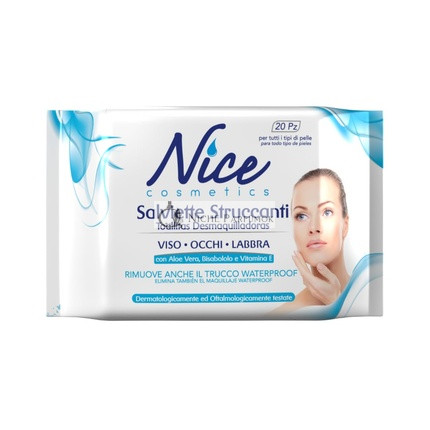 Nice Sminklemosó Wipes 20 Darab