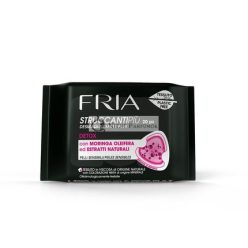 Fria Detox Aktivszén Sminklemosó Kendő 20 db