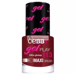 DEBBY SMALTO GELPLAY 113 Sötét Cseresznye Körömlakk