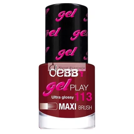 DEBBY SMALTO GELPLAY 113 Sötét Cseresznye Körömlakk